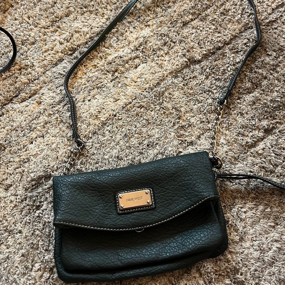 Nine West Crossbody (Forest Green)